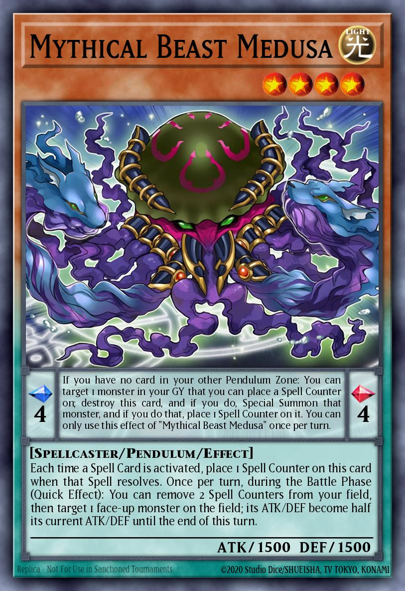 Mythical Beast Medusa [EXFO-EN024]