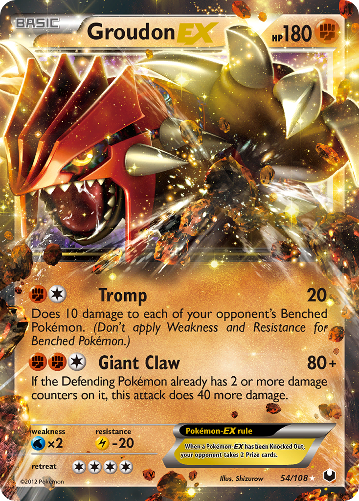 Groudon-EX [BW5-54]