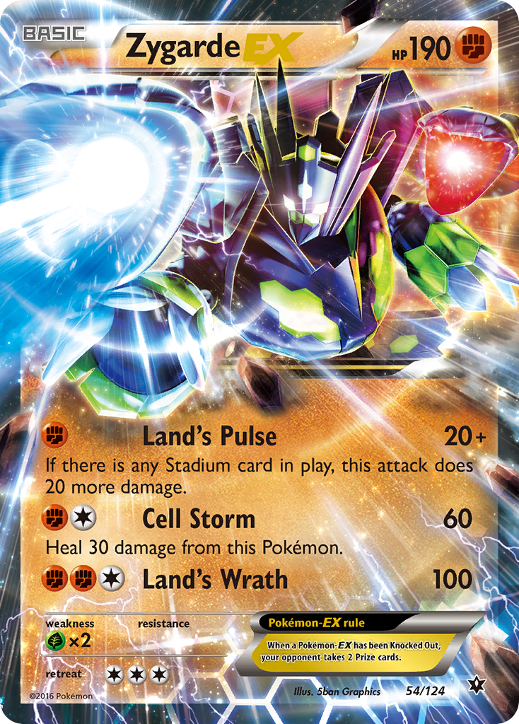 Zygarde-EX [XY10-54]