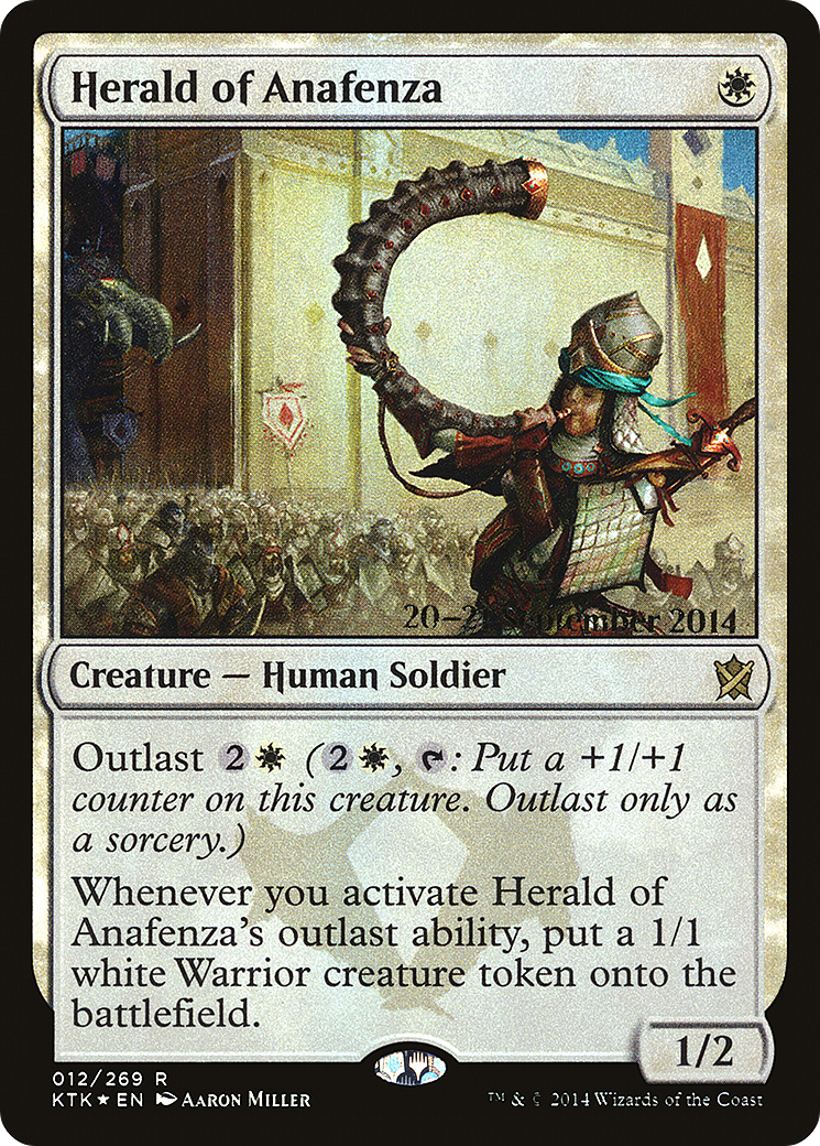 Herald of Anafenza - Prerelease Promo [PKTK-12s]