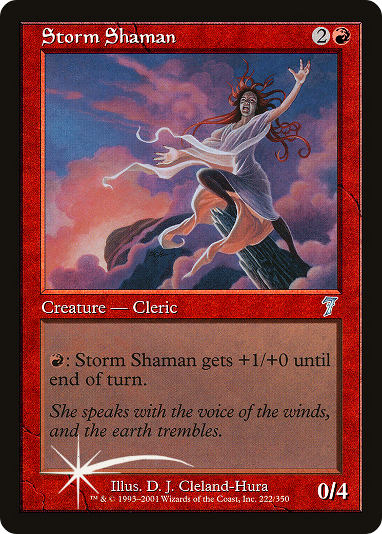 Storm Shaman [7ED-222★]