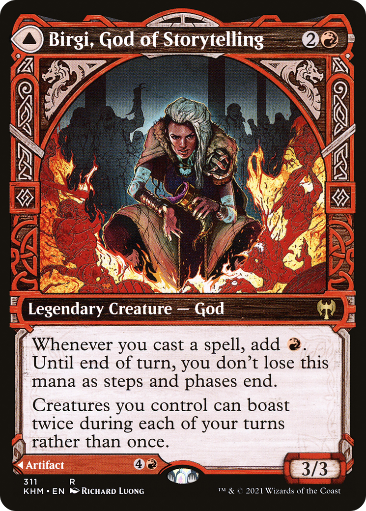 Birgi, God of Storytelling // Harnfel, Horn of Bounty - Showcase [KHM-311]