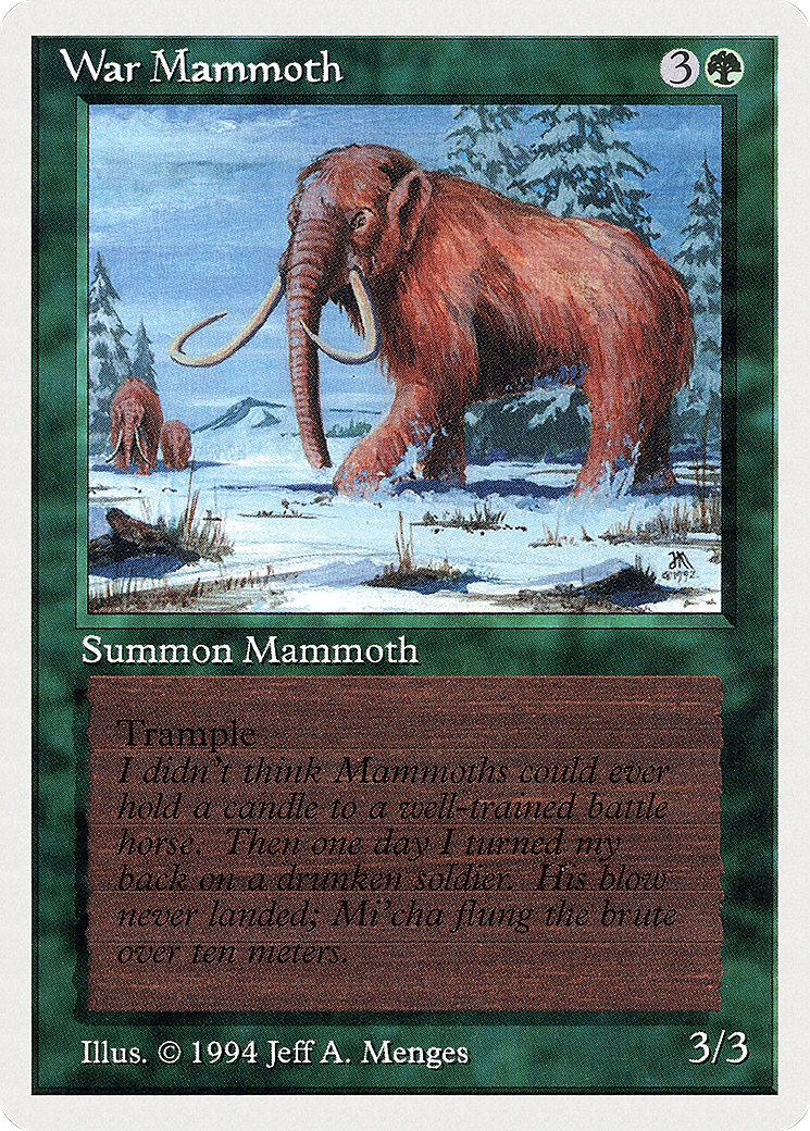War Mammoth [SUM-228]