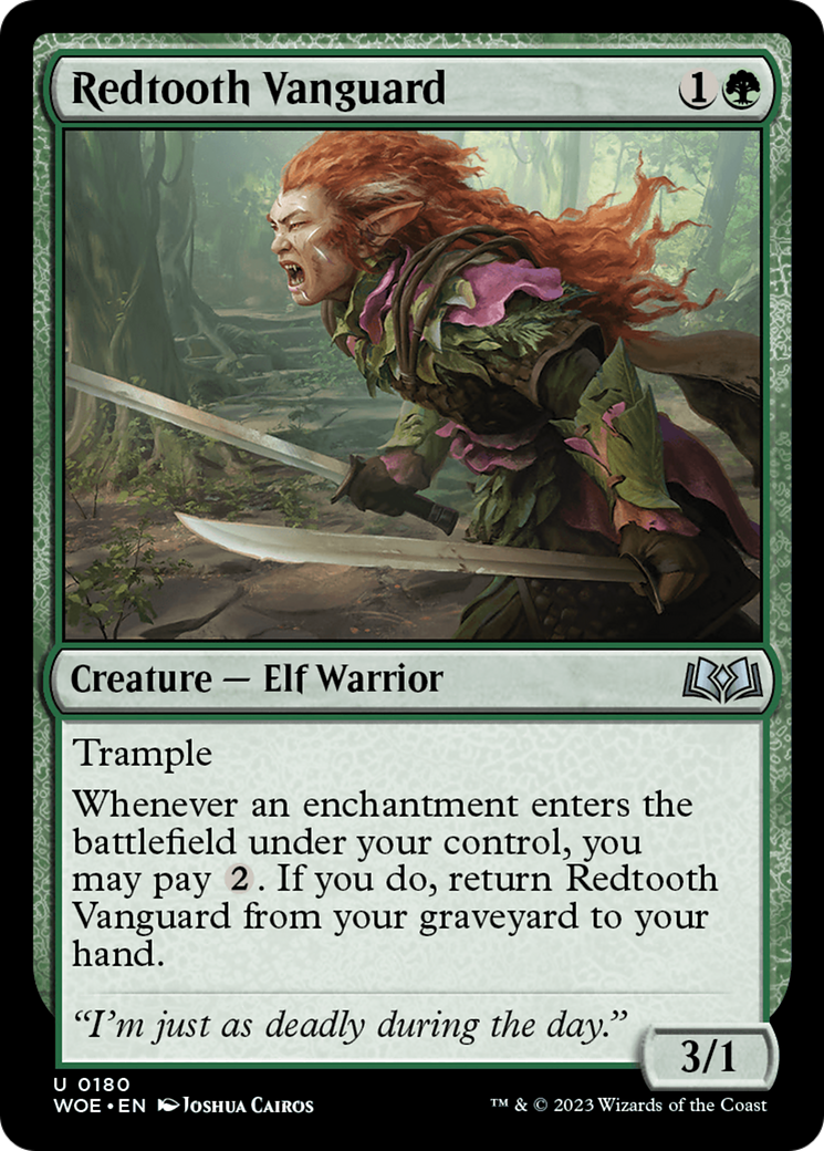 Redtooth Vanguard [WOE-180]