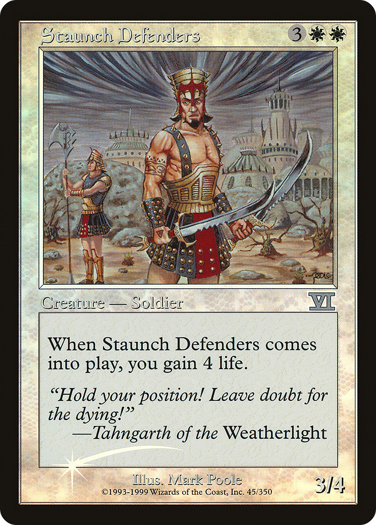 Staunch Defenders [FNM-12]