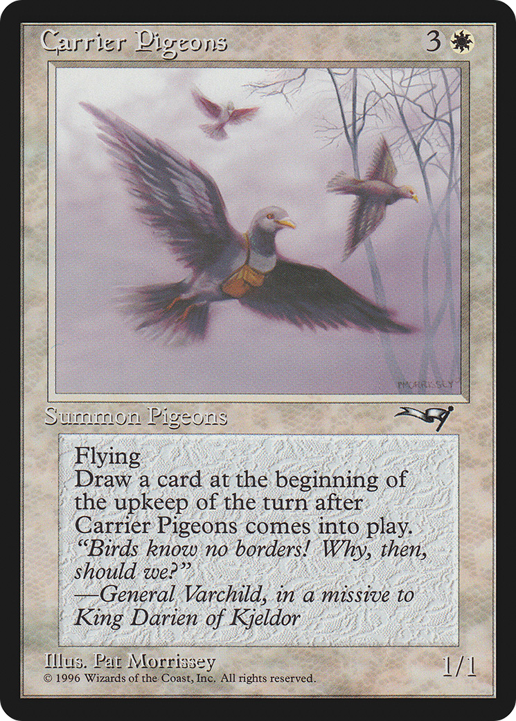 Carrier Pigeons [ALL-1a]