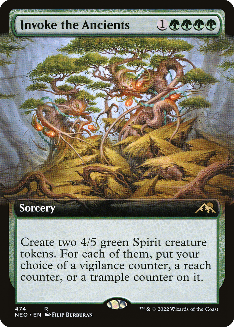 Invoke the Ancients - Extended Art [NEO-474]