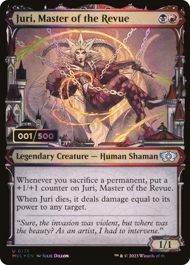 Juri, Master of the Revue - Ravnica City Showcase - Serialized [MUL-176z]