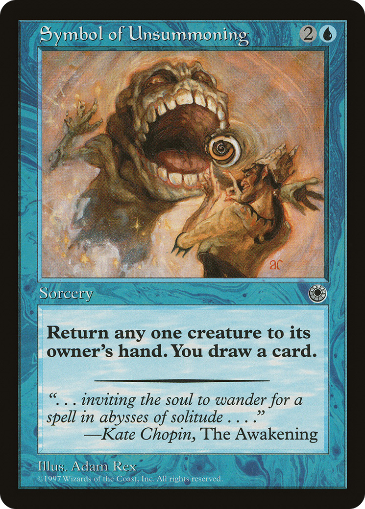 Symbol of Unsummoning [POR-70]