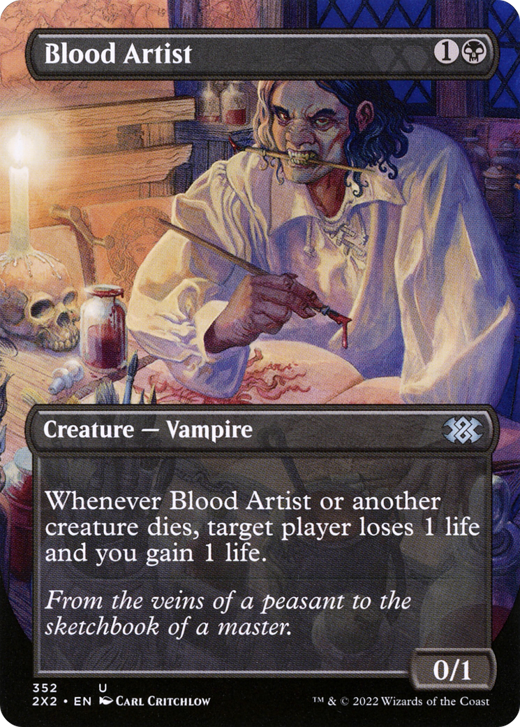 Blood Artist - Borderless [2X2-352]
