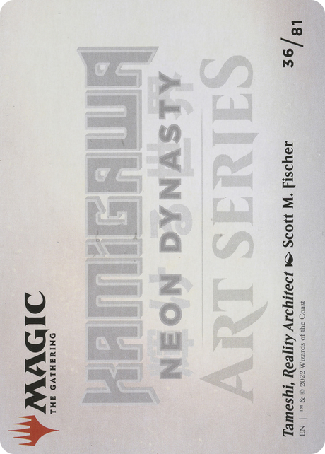 Tameshi, Reality Architect // Tameshi, Reality Architect [ANEO-36]