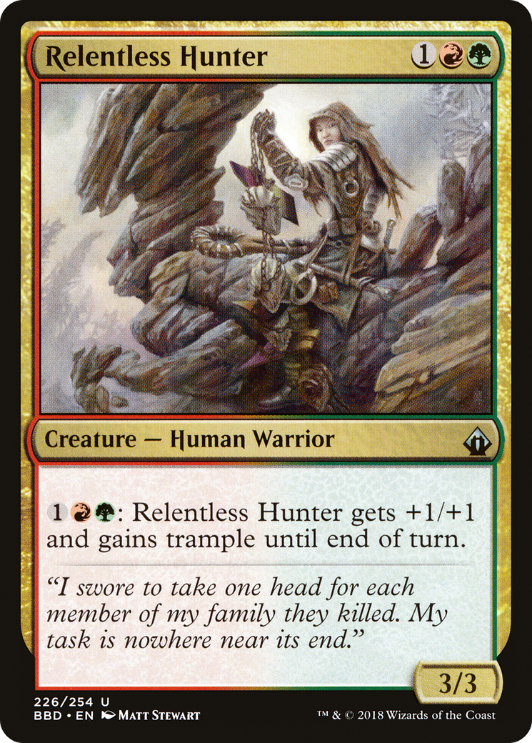 Relentless Hunter [BBD-226]