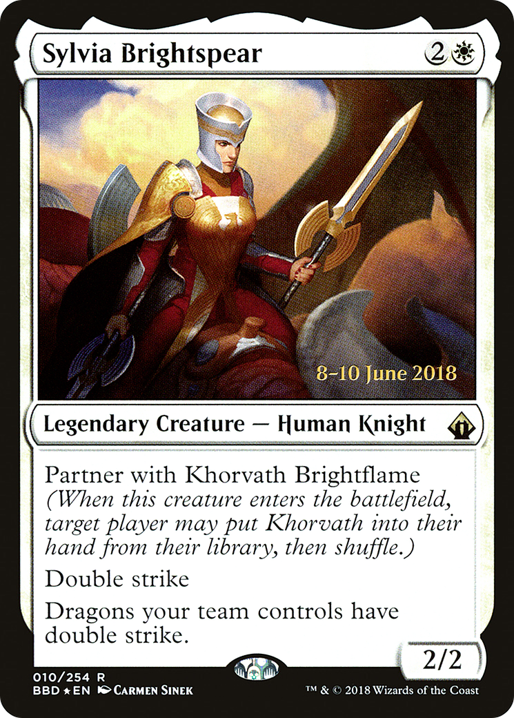 Sylvia Brightspear - Prerelease Promo [PBBD-10s]