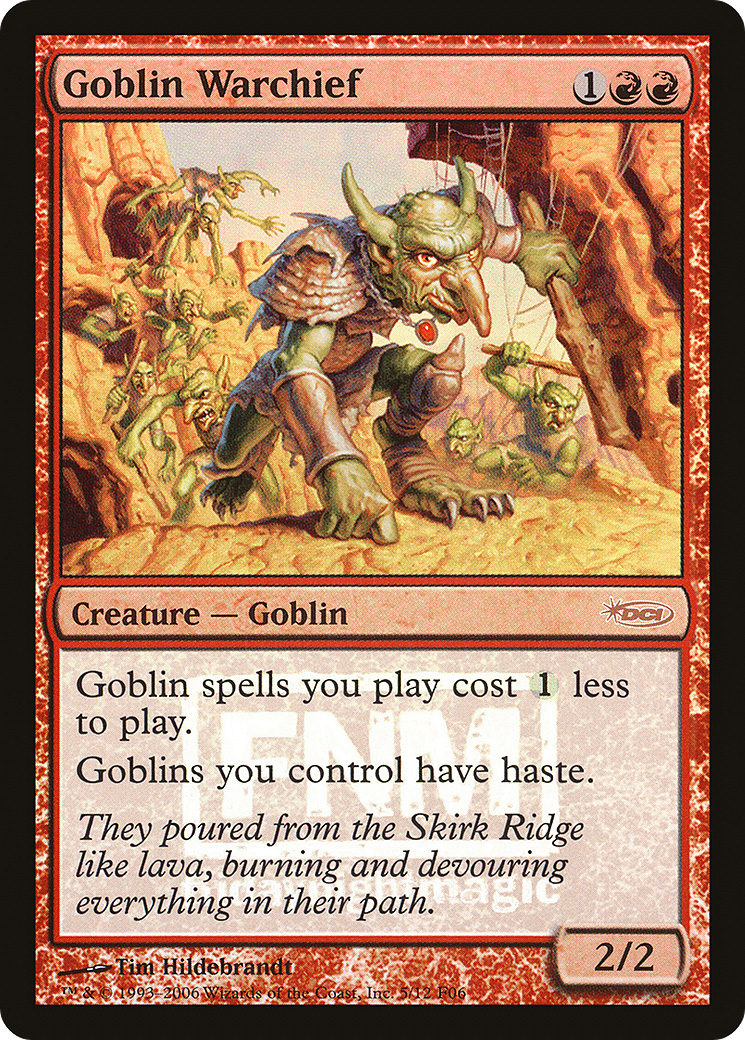 Goblin Warchief - Promo [F06-5]