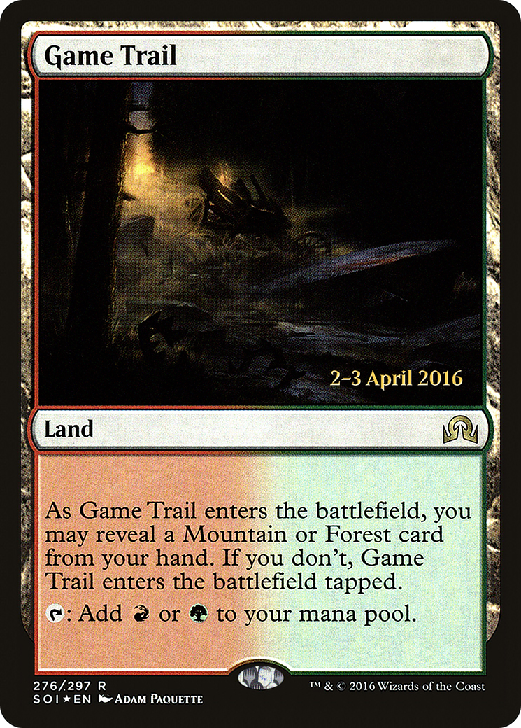 Game Trail - Prerelease Promo [PSOI-276s]