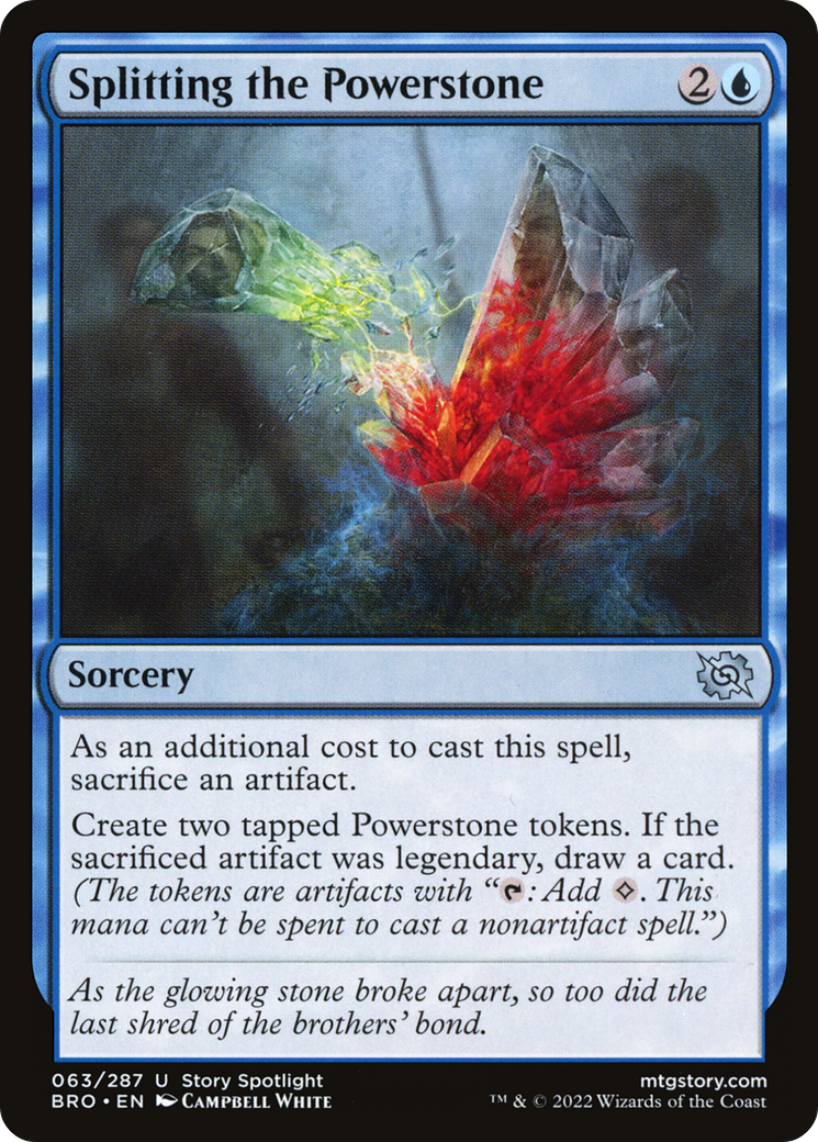 Splitting the Powerstone [BRO-63]