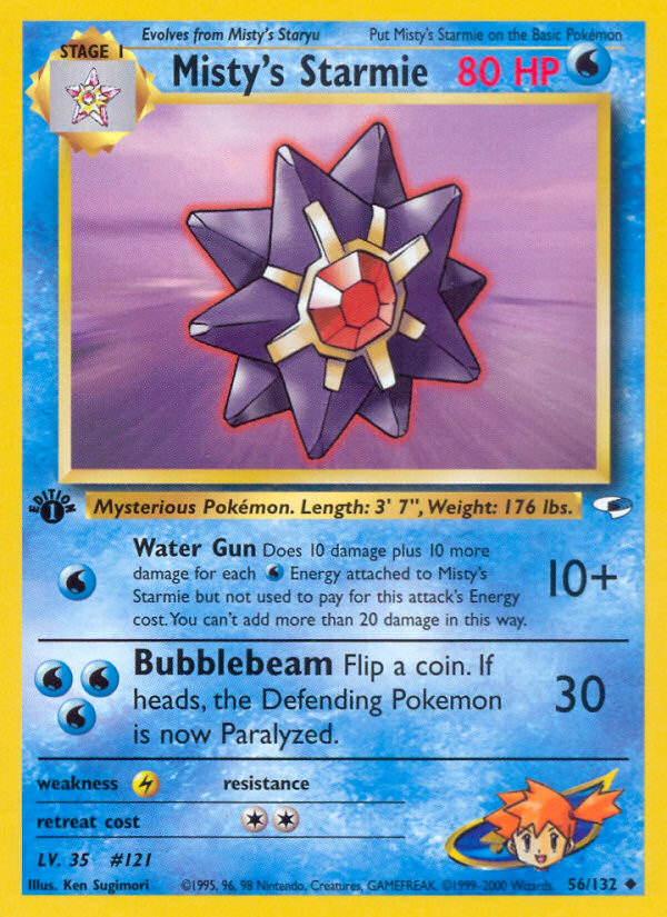 Misty's Starmie [GYM1-56]