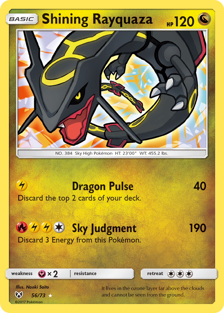 Shining Rayquaza [SM35-56]