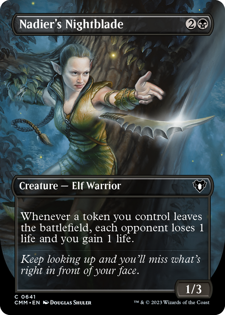 Nadier's Nightblade - Borderless [CMM-641]