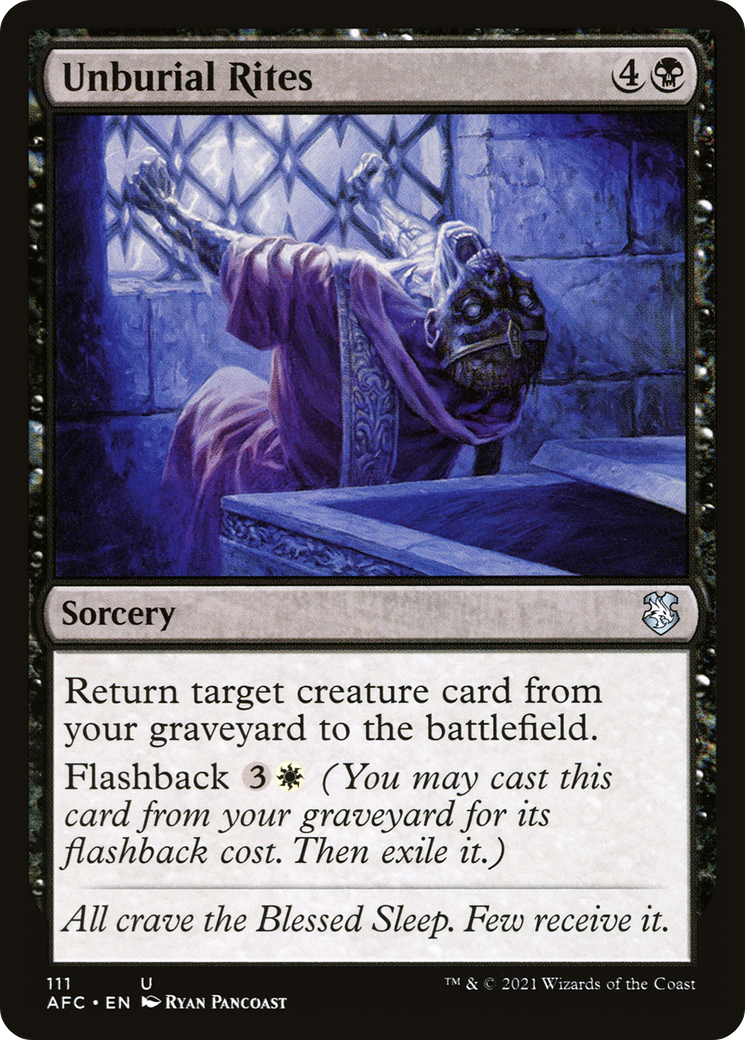 Unburial Rites [AFC-111]