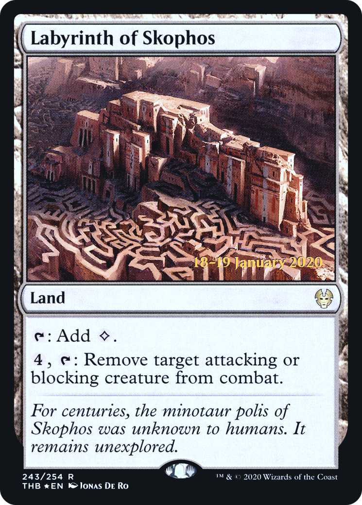 Labyrinth of Skophos - Prerelease Promo [PTHB-243s]
