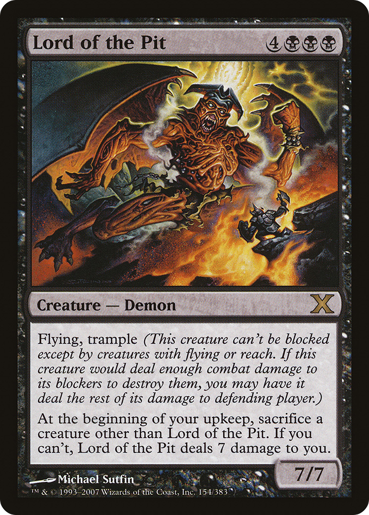 Lord of the Pit [10E-154]