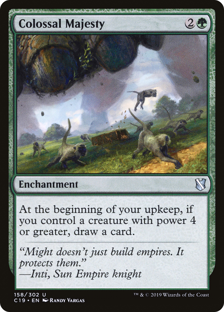 Colossal Majesty [C19-158]