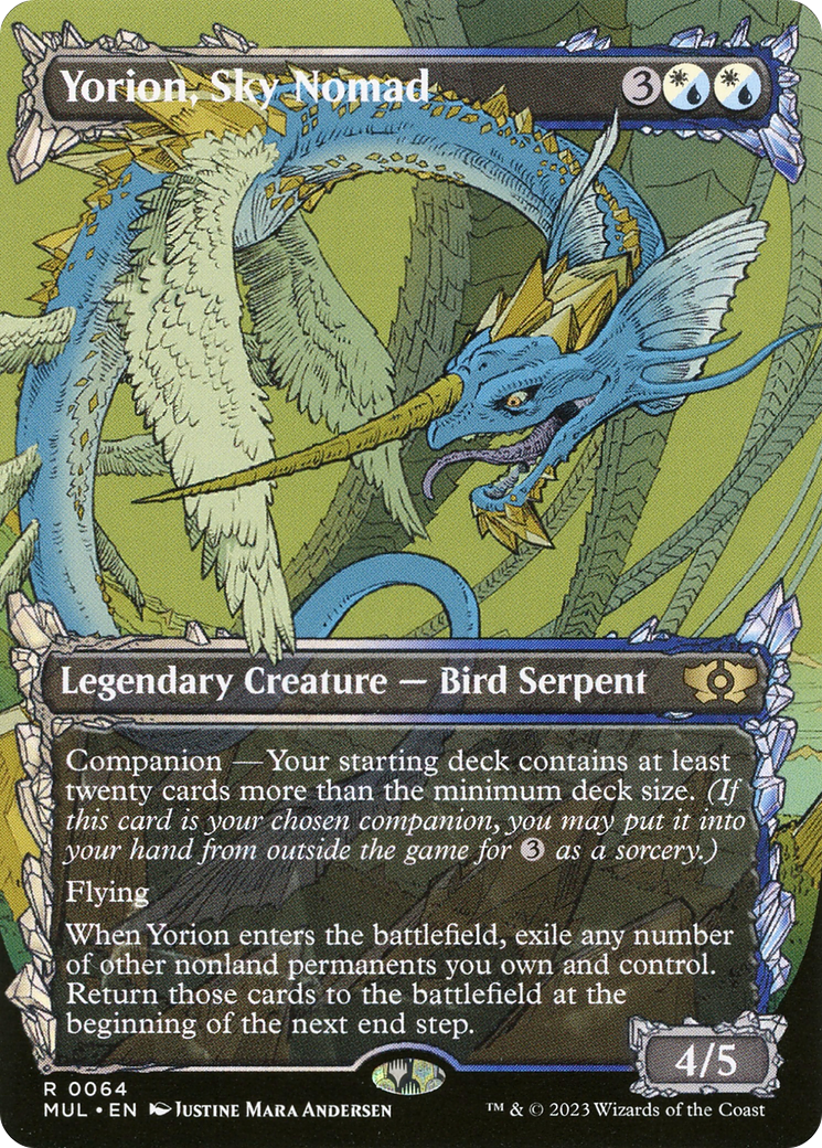 Yorion, Sky Nomad - Borderless - Showcase - Full Art [MUL-64]
