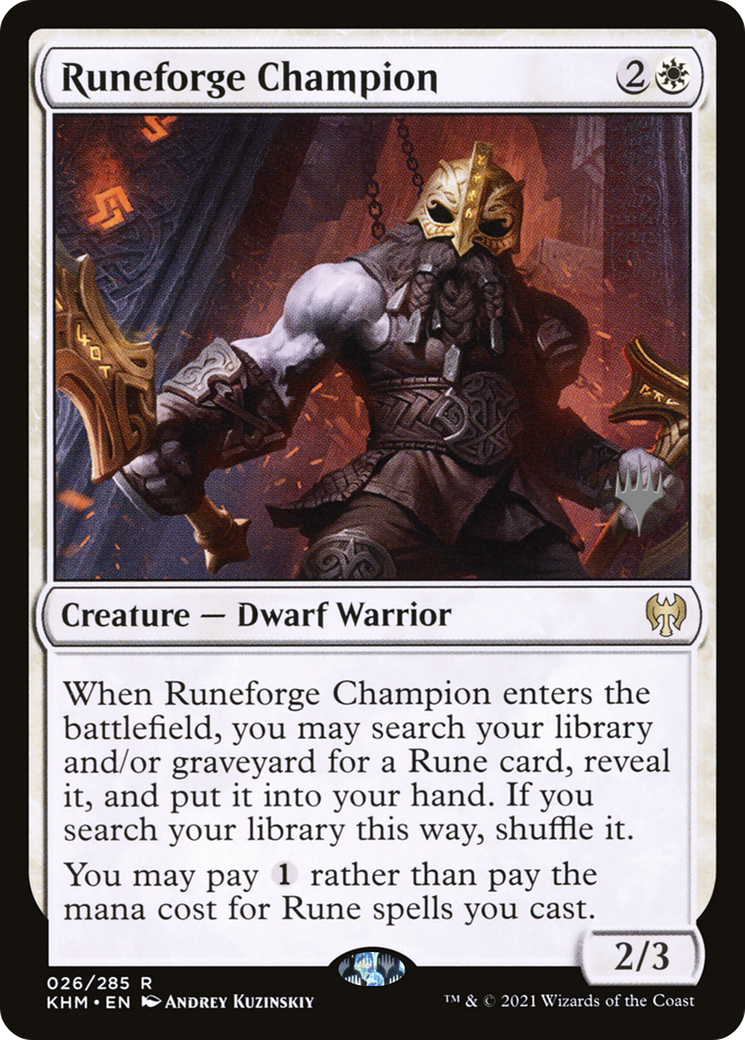 Runeforge Champion - Promo Pack [PKHM-26p]
