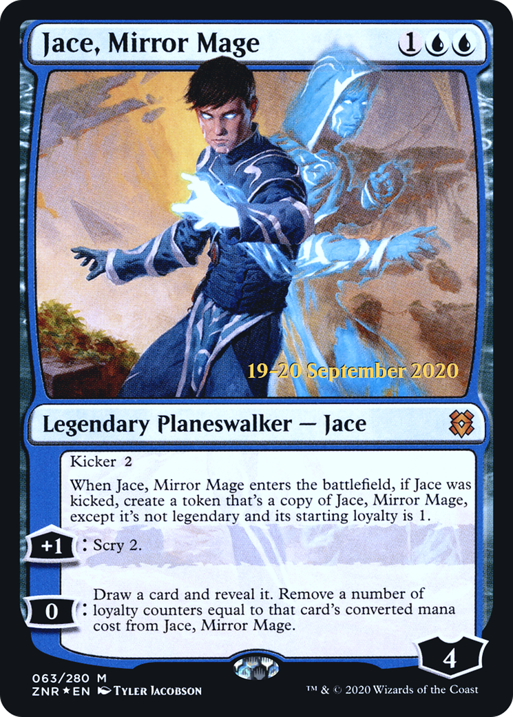 Jace, Mirror Mage - Prerelease Promo [PZNR-63s]