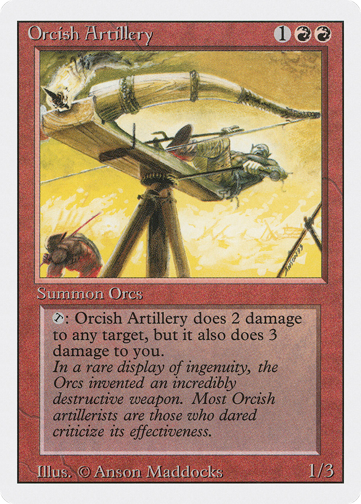 Orcish Artillery [3ED-168]