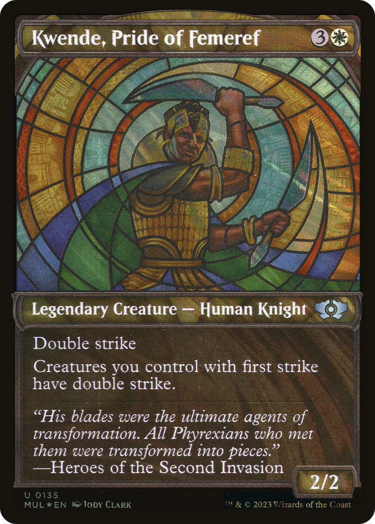 Kwende, Pride of Femeref - Showcase - Halo Foil [MUL-135]