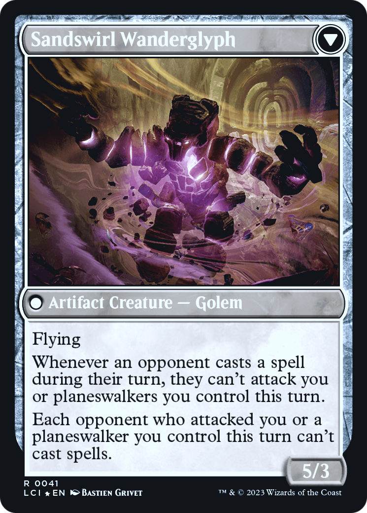 Unstable Glyphbridge // Sandswirl Wanderglyph - Prerelease Promo [PLCI-41s]