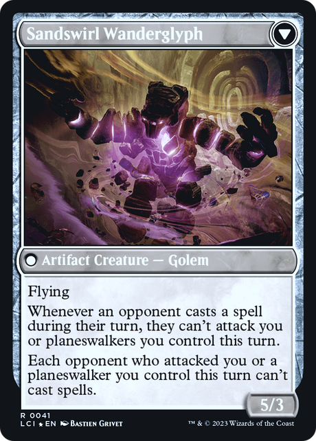 Unstable Glyphbridge // Sandswirl Wanderglyph - Prerelease Promo [PLCI-41s]