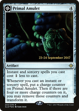 Primal Amulet // Primal Wellspring - Prerelease Promo [PXLN-243s]