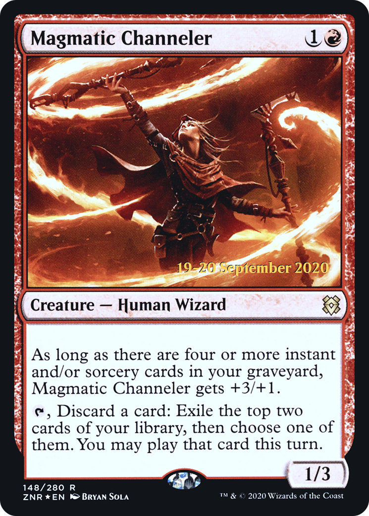 Magmatic Channeler - Prerelease Promo [PZNR-148s]