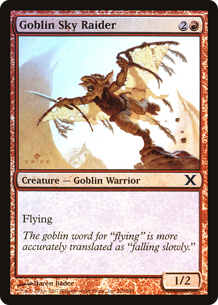 Goblin Sky Raider [10E-210★]