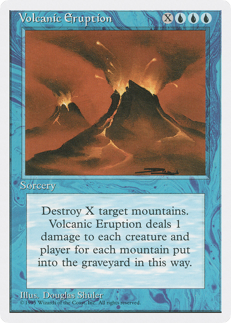 Volcanic Eruption [4ED-112]