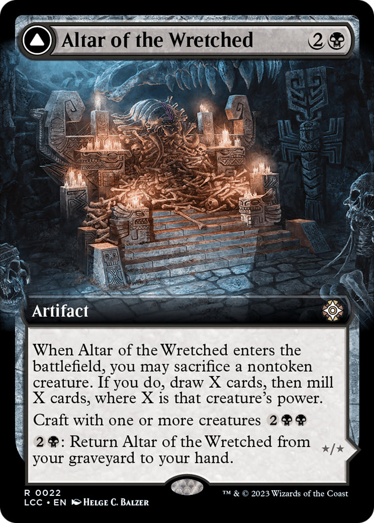 Altar of the Wretched // Wretched Bonemass - Extended Art [LCC-22]
