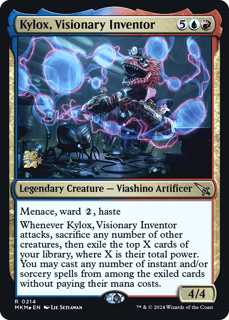 Kylox, Visionary Inventor - Prerelease Promo [PMKM-214s]