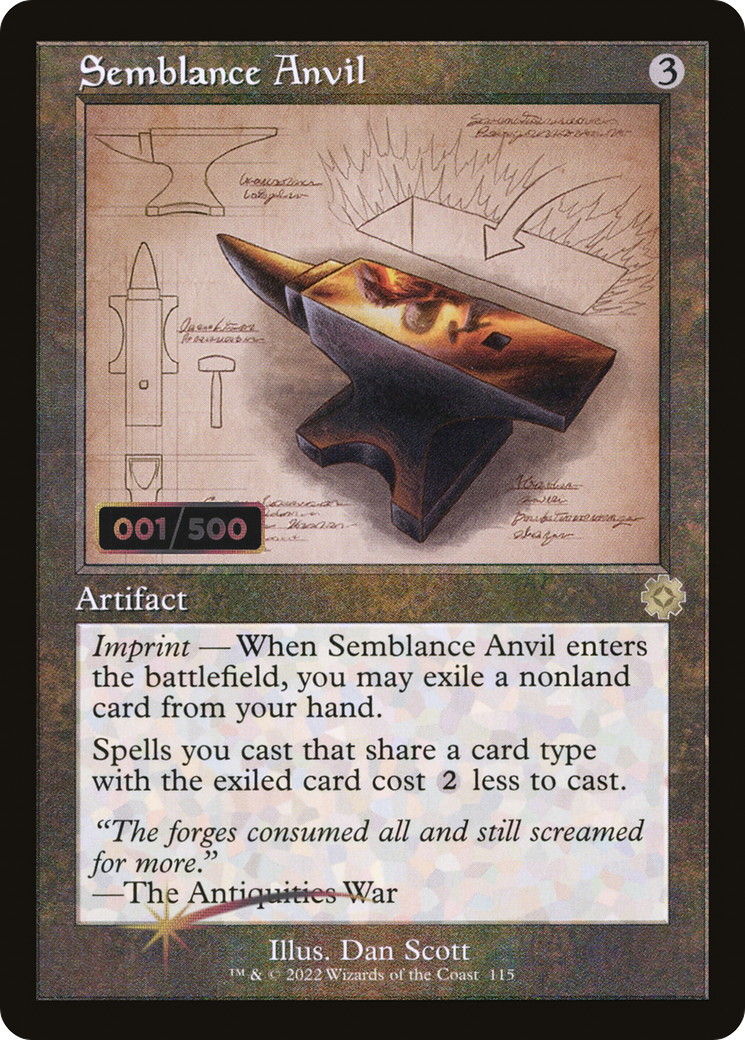 Semblance Anvil - Serialized [BRR-115z]