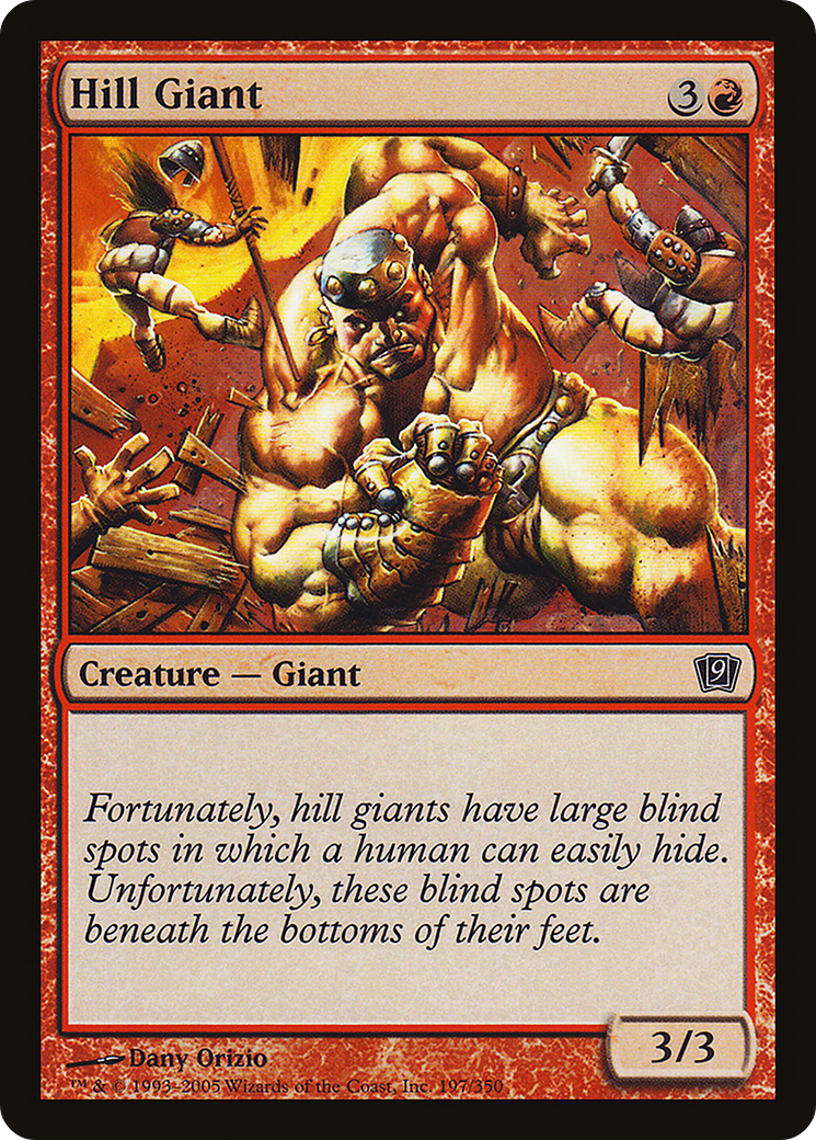 Hill Giant [9ED-197★]