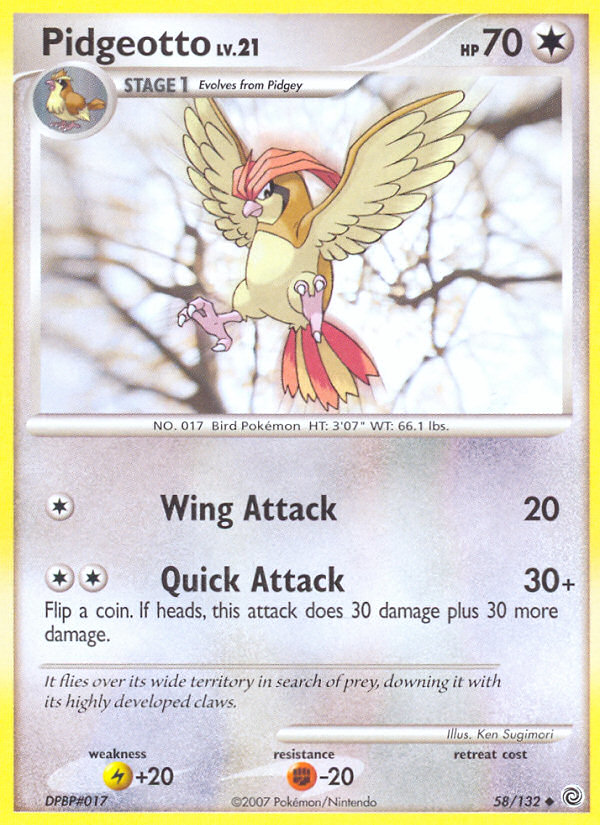 Pidgeotto [DP3-58]