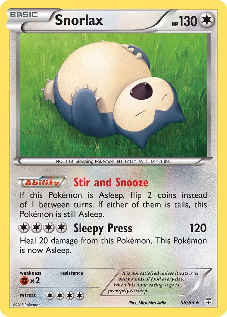 Snorlax [G1-58]