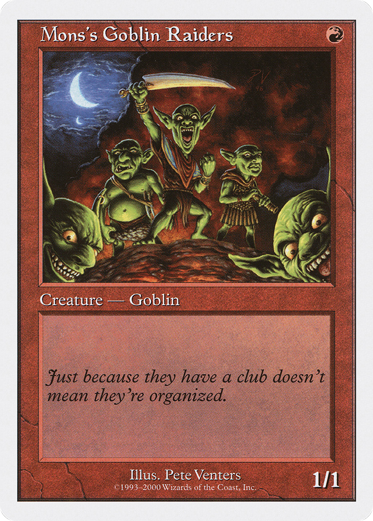 Mons's Goblin Raiders [S00-32]