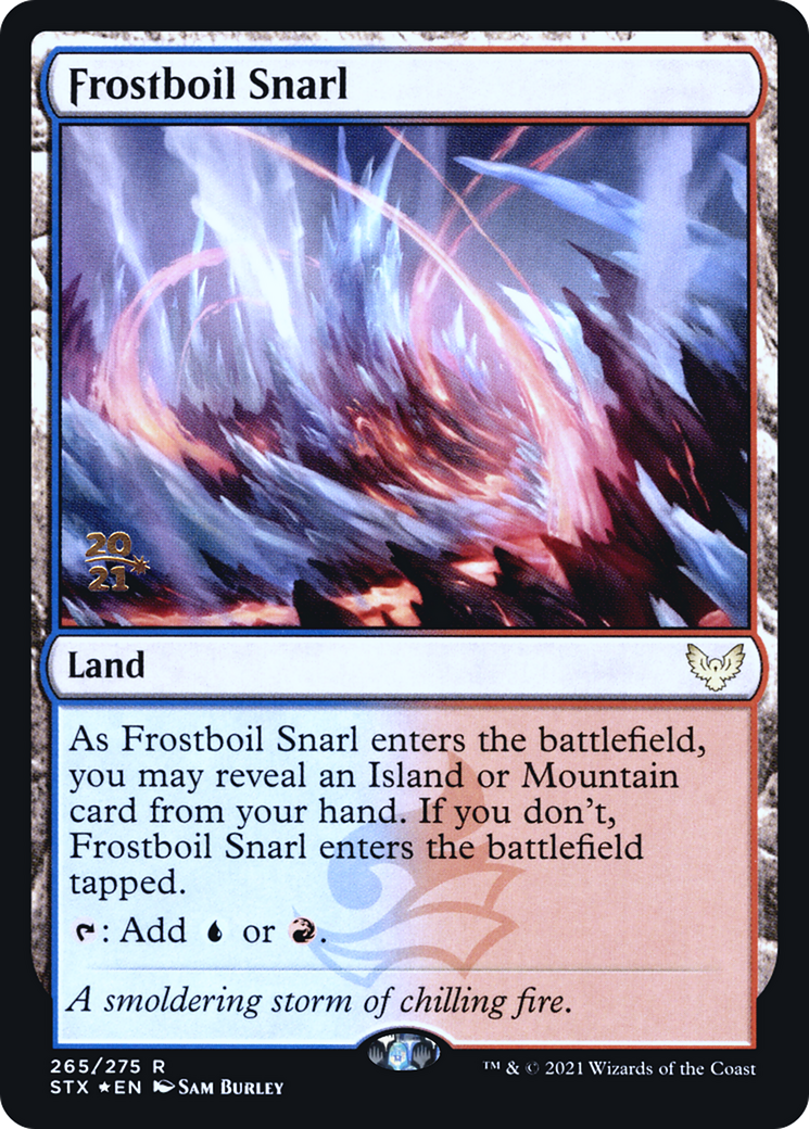Frostboil Snarl - Prerelease Promo [PSTX-265s]