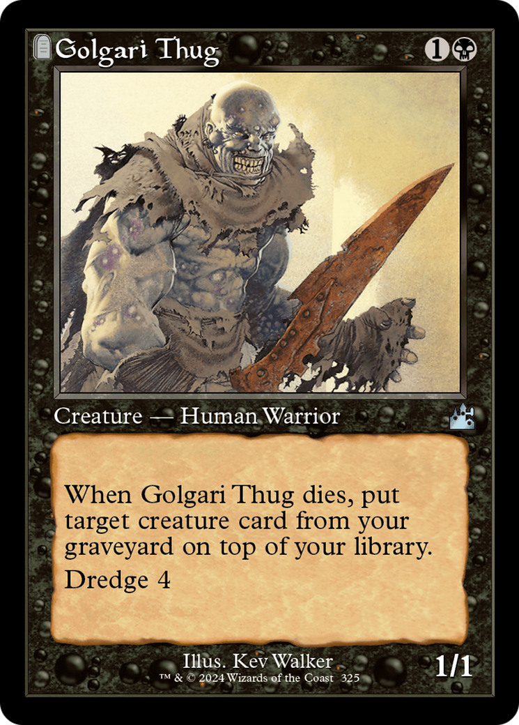 Golgari Thug [RVR-325]
