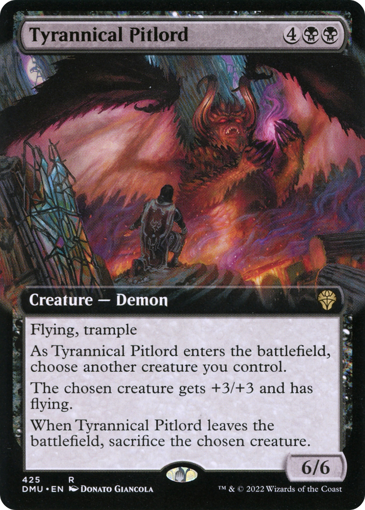 Tyrannical Pitlord - Extended Art [DMU-425]