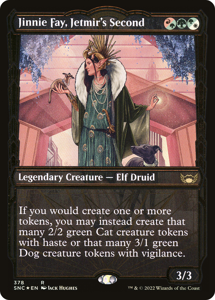 Jinnie Fay, Jetmir's Second - Showcase - Gilded Foil [SNC-378]
