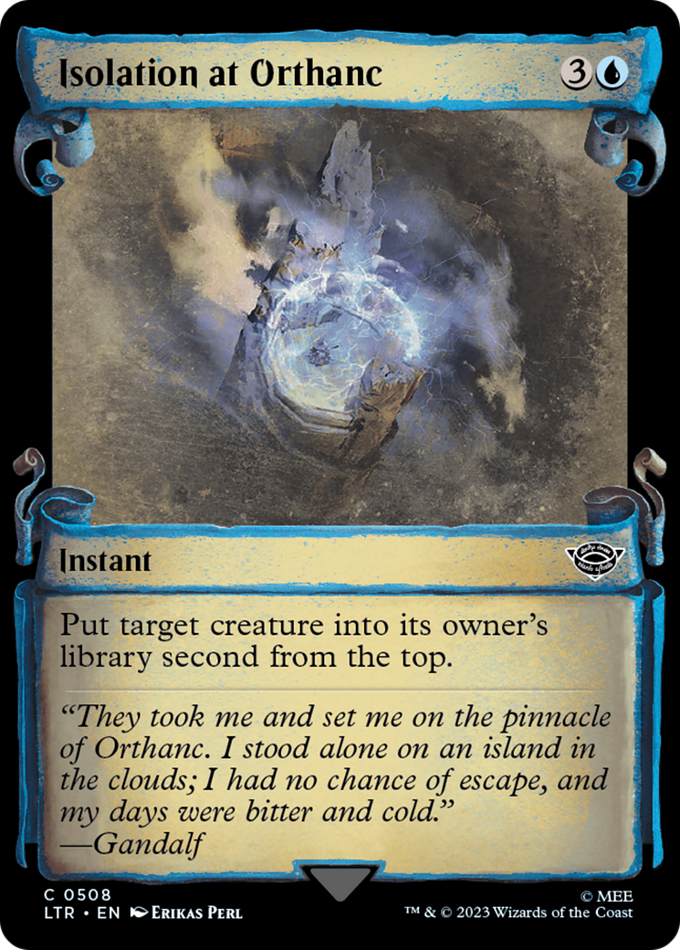 Isolation at Orthanc - Scroll Showcase [LTR-508]
